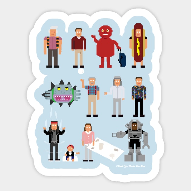 I Think You Should Love This ITYSL Characters Sticker by ithinkyoushouldlovethis